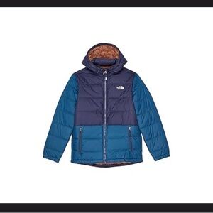 The North Face Men's Two-Tone Blue Puffer Jacket